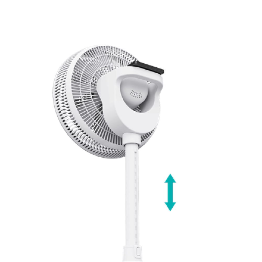 Duux Fan , Whisper 3 , Stand Fan , Diameter 34 cm , Number of speeds 26 , Oscillation , Remote control , White