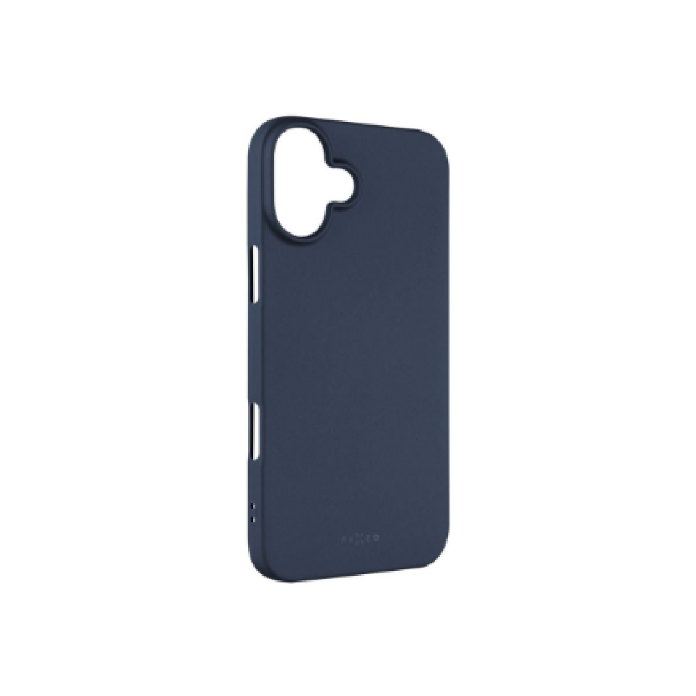 Fixed Story , Back cover , Apple , iPhone 16 Plus , Rubberized , Blue
