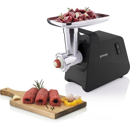 Gorenje Meat grinder , MG2001SB , Black/Stainless Steel , 2000 W , Number of speeds 1 , Throughput (kg/min) 2.6