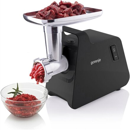 Gorenje Meat grinder , MG2001SB , Black/Stainless Steel , 2000 W , Number of speeds 1 , Throughput (kg/min) 2.6
