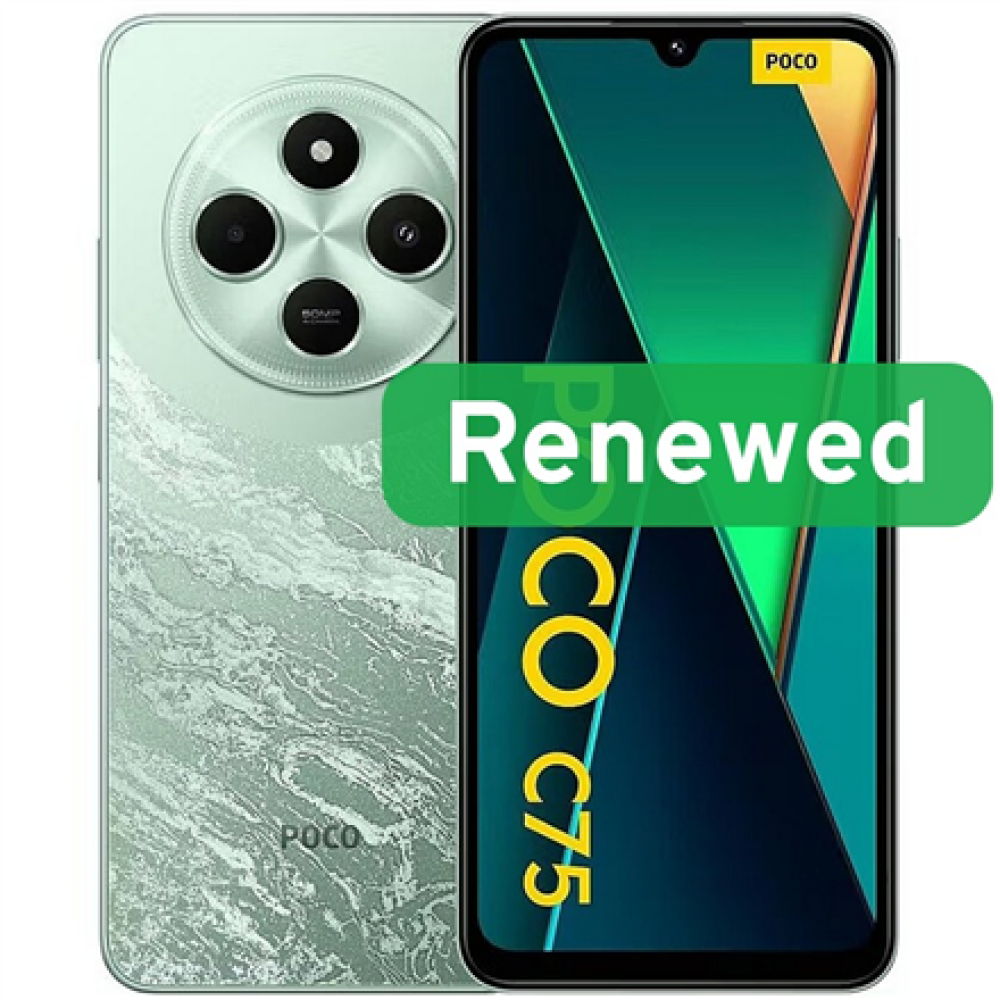 Poco Renewed Grade B , Poco C75 , Green , 6.79 , FHD+ , 128 GB , 4G , Android
