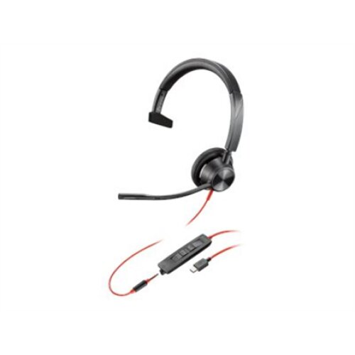 Poly Blackwire 3315, BW3315-M USB-C , Poly , USB-C Headset , Yes , Blackwire 3315, BW3315-M , Built-in microphone , USB Type-C , Black , Wired