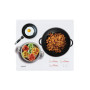 CATA Hob , INSB 6030 WH , Induction , Number of burners/cooking zones 3 , Slider touch , White