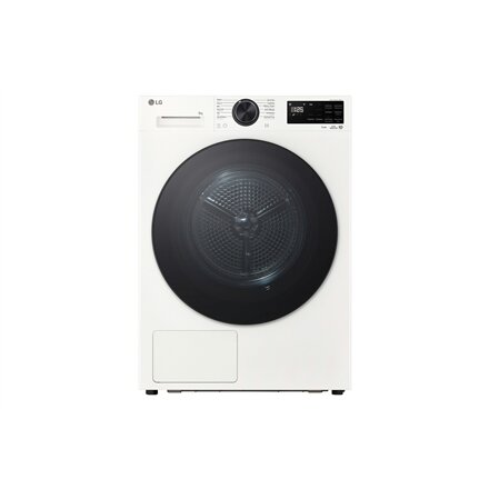 LG Dryer Machine with Heat Pump , RHX5009TWB , Energy efficiency class B , Front loading , 9 kg , LED , Depth 66 cm , Wi-Fi , White