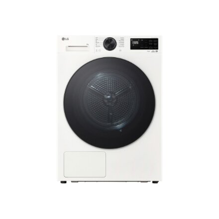 LG Dryer Machine with Heat Pump , RHX5009TWB , Energy efficiency class B , Front loading , 9 kg , LED , Depth 66 cm , Wi-Fi , White