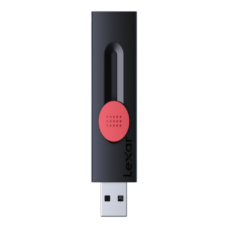 Lexar , Flash Drive , JumpDrive D300 , 32 GB , USB 3.2 Gen 1 , Black/Red