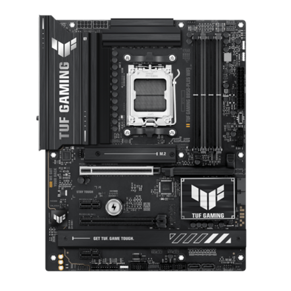Asus TUF GAMING B850-PLUS WIFI , Processor family AMD , Processor socket AM5 , DDR5 DIMM , Number of SATA connectors 4