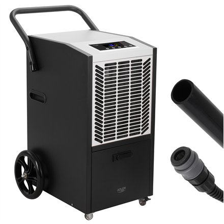 Adler , Air Dehumidifier , AD 7864 , Power 840 W , Suitable for rooms up to 70-100 m³ , Water tank capacity 5.5 L , Black/White