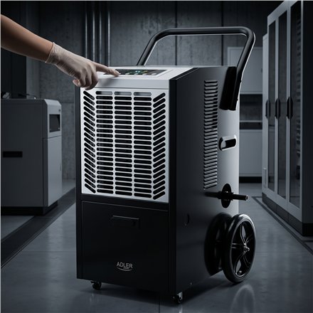 Adler , Air Dehumidifier , AD 7864 , Power 840 W , Suitable for rooms up to 70-100 m³ , Water tank capacity 5.5 L , Black/White