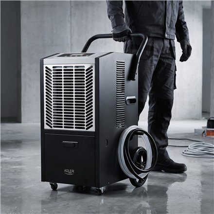 Adler , Air Dehumidifier , AD 7864 , Power 840 W , Suitable for rooms up to 70-100 m³ , Water tank capacity 5.5 L , Black/White