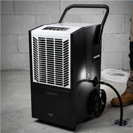 Adler , Air Dehumidifier , AD 7864 , Power 840 W , Suitable for rooms up to 70-100 m³ , Water tank capacity 5.5 L , Black/White