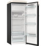 Gorenje Retro Refrigerator , OBRB615DBK , Energy efficiency class D , Free standing , Larder , Height 152.5 cm , Fridge net capacity 225 L , Freezer net capacity 22 L , 38 dB , Black