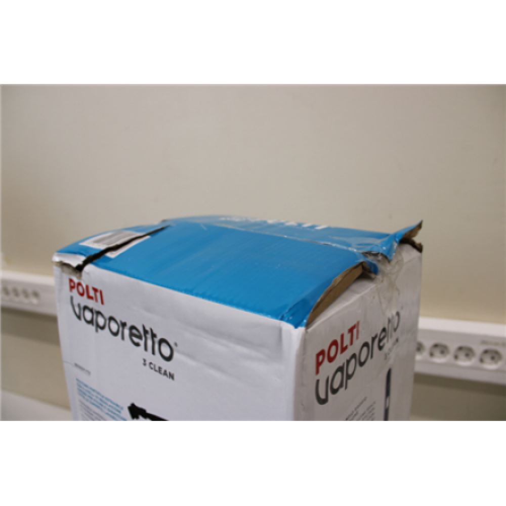 SALE OUT. , Polti , Vacuum steam mop with portable steam cleaner , PTEU0299 Vaporetto 3 Clean_Blue , Power 1800 W , Steam pressure Not Applicable bar , Water tank capacity 0.5 L , White/Blue , DAMAGED PACKAGING