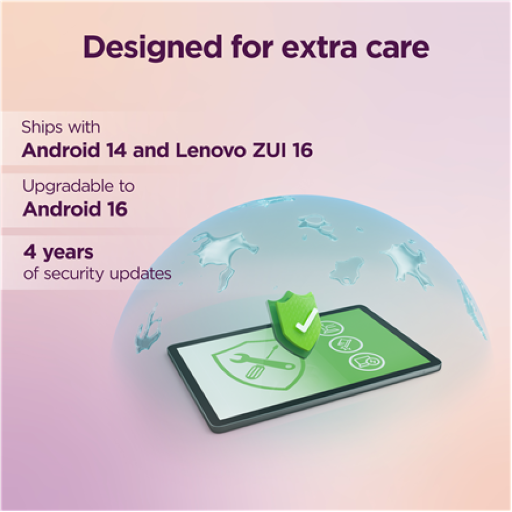 ZAEH0028SE Lenovo Tab (without power adapter) , TB311FU , 10.1 , Luna Grey , IPS , 1920 x 1200 pixels , MediaTek , Helio G85 , 4 GB , Soldered LPDDR4x , 64 GB , Wi-Fi , Front camera , 5 MP , Rear camera , 8 MP , Bluetooth , 5.3 , Android , 14 , Warranty 24 month(s)