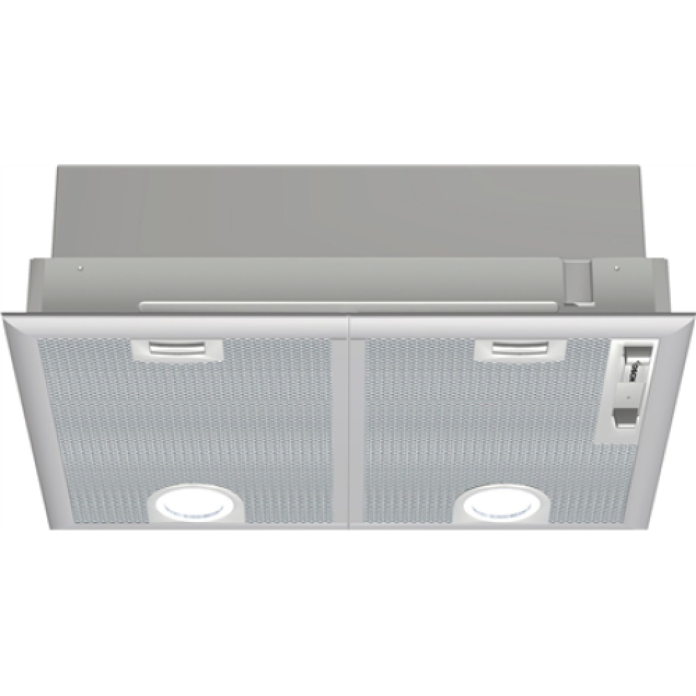 Bosch Hood Serie 4 DHL555BL Energy efficiency class C Canopy Width 50 cm 590 m³/h Mechanical control LED Silver