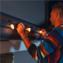 Twinkly C9 Bulbs Smart LED 40 RGB, 12.2m, Green wire,Multicolor