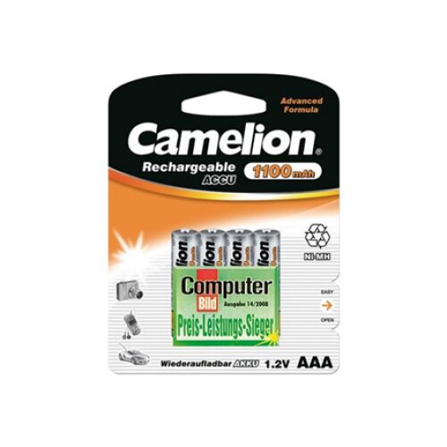 Camelion , AAA/HR03 , 1100 mAh , Rechargeable Batteries Ni-MH , 4 pc(s)
