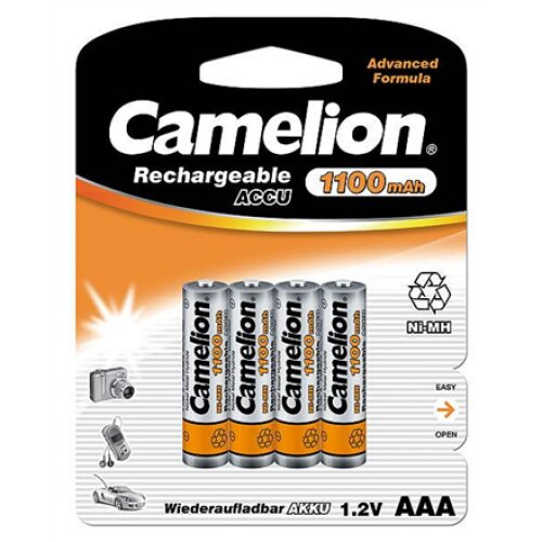 Camelion , AAA/HR03 , 1100 mAh , Rechargeable Batteries Ni-MH , 4 pc(s)