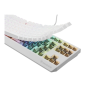 Genesis , THOR 230 , Mechanical Gaming Keyboard , Wired , US , Outemu Brown , White