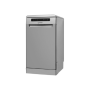 INDESIT Dishwasher , DSFO 3T224 C S , Free standing , Width 45 cm , Number of place settings 10 , Number of programs 9 , Energy efficiency class E , Display , Silver