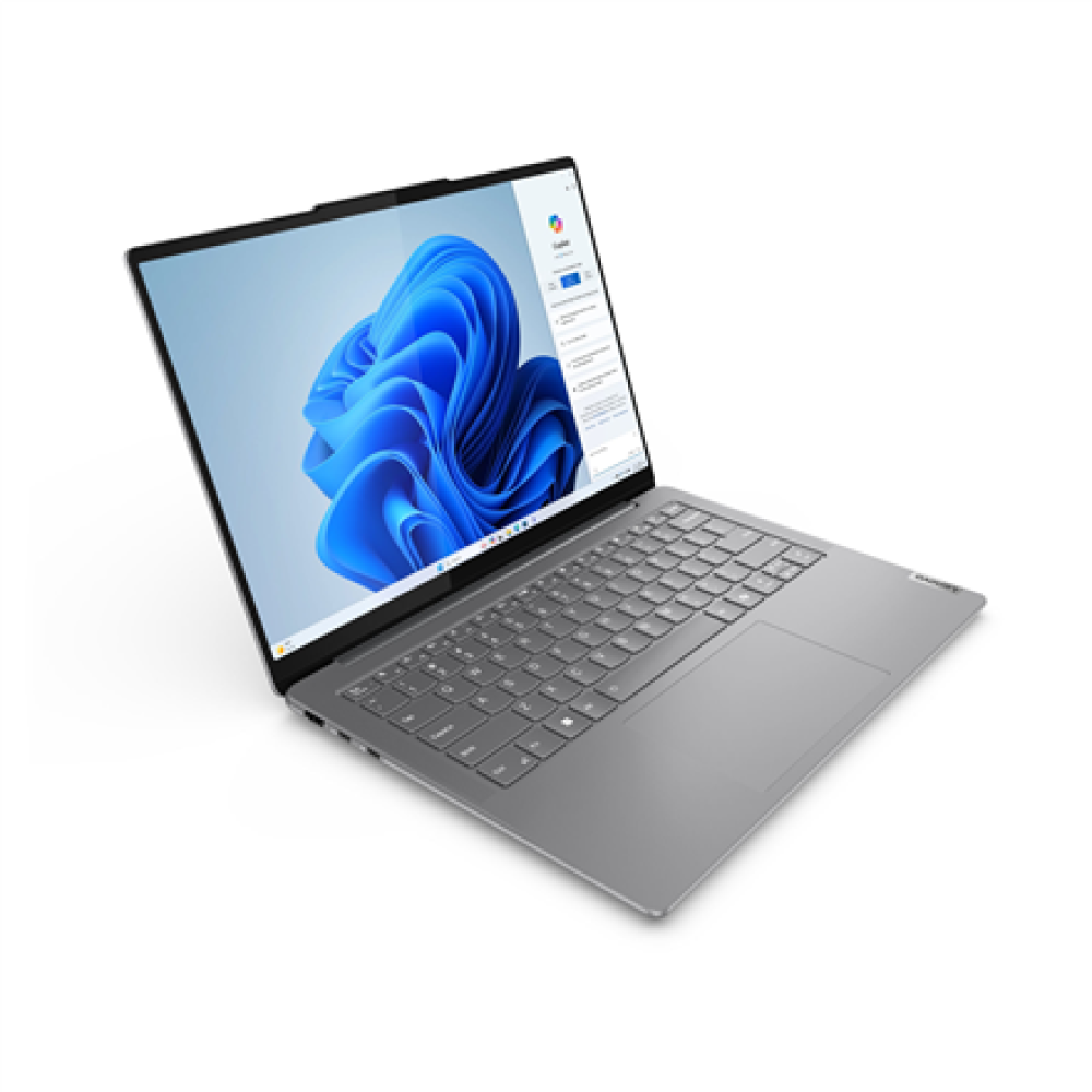 Lenovo Yoga Slim 7 14IMH9 , Luna Grey , 14 , OLED , WUXGA , 1920 x 1200 pixels , Glossy , Intel Core Ultra 5 , 125H , 16 GB , Soldered LPDDR5x , Solid-state drive capacity 512 GB , Intel Arc Graphics , Windows 11 Home , 802.11ax , Bluetooth version 5.3 , 
