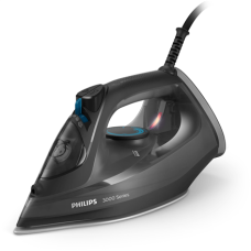 Philips Steam iron , DST3041/80 3000 series , Steam Iron , 2600 W , Continuous steam 40 g/min , Water tank capacity 300 ml , Black , Steam boost performance 200 g/min