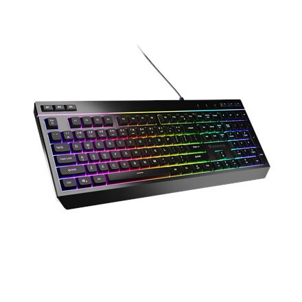 Genesis , Rhod 530 , Membrane Gaming Keyboard , Wired , US , Black