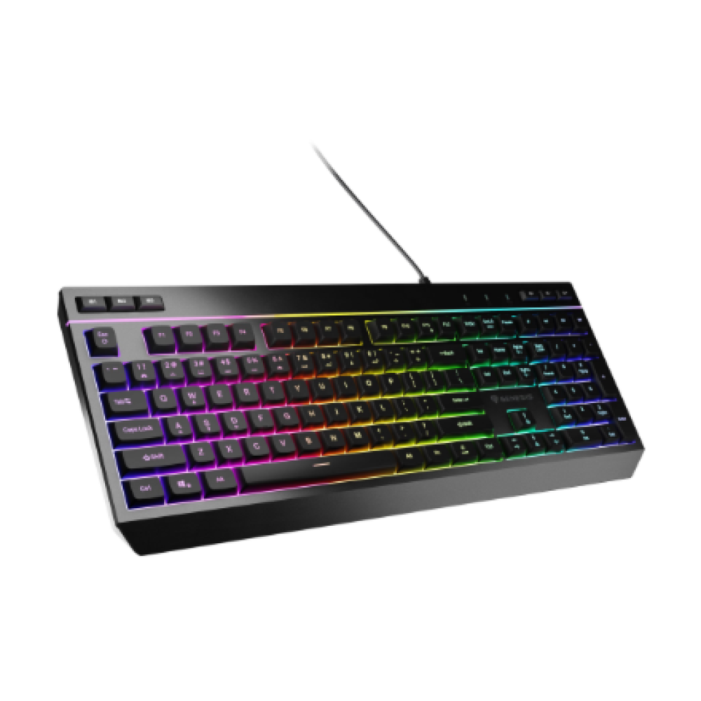 Genesis , Rhod 530 , Membrane Gaming Keyboard , Wired , US , Black