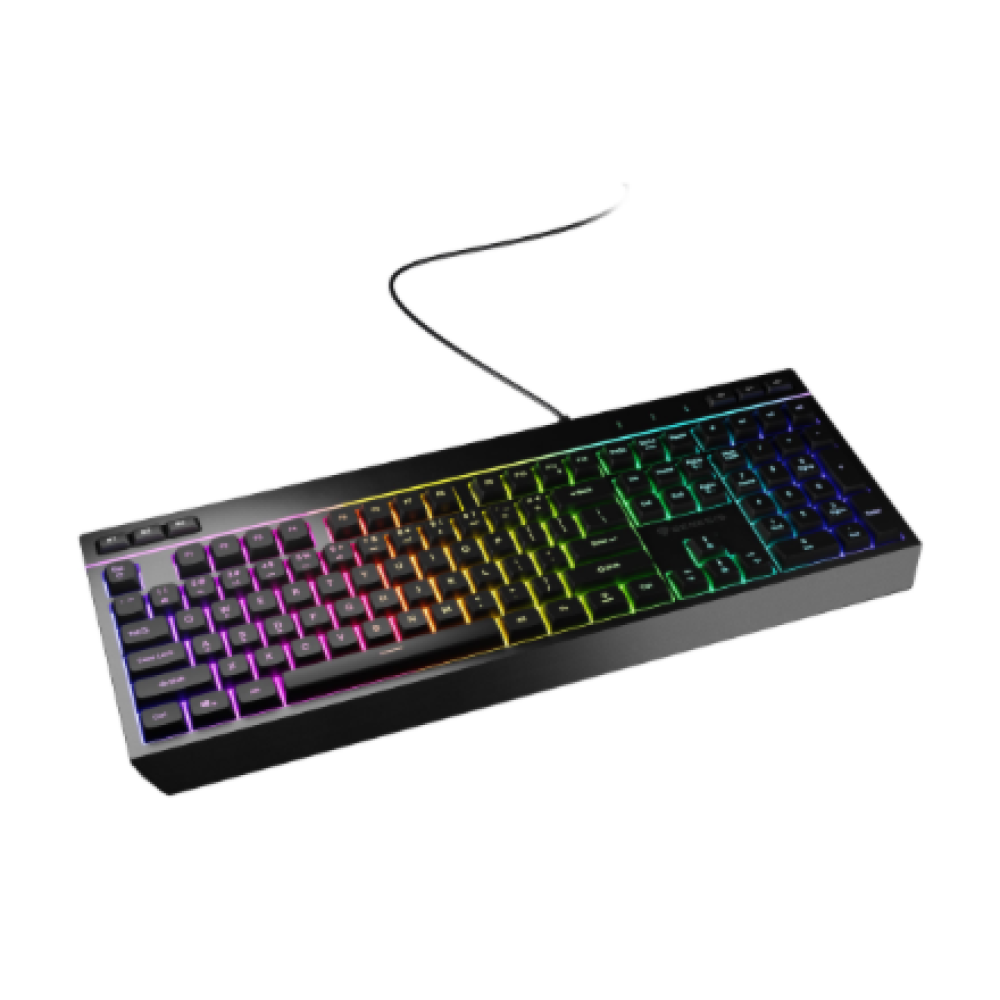 Genesis , Rhod 530 , Membrane Gaming Keyboard , Wired , US , Black