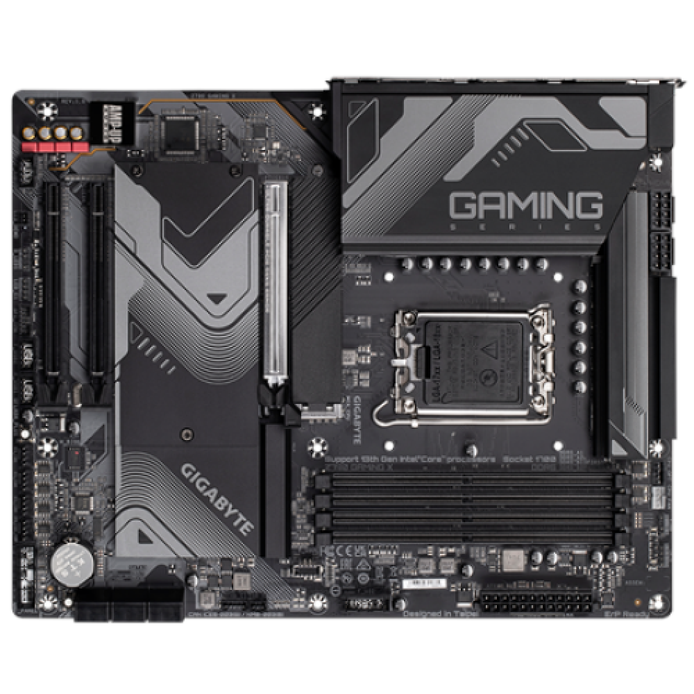Gigabyte Z790 GAMING X 1.0 M/B Processor family Intel Processor socket LGA1700 DDR5 DIMM Memory slots 4 Supported hard disk drive interfaces SATA, M.2 Number of SATA connectors 6 Chipset Intel Z790 Express ATX
