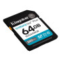 Kingston , Canvas Go! Plus , 64 GB , SD , Flash memory class Class 10, UHS-I, U3, V30