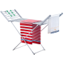 Adler , Foldable electric clothes drying rack , AD 7821 , Power 220 W , Silver/White , IP22