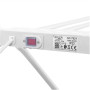 Adler , Foldable electric clothes drying rack , AD 7821 , 220 W , Silver/White