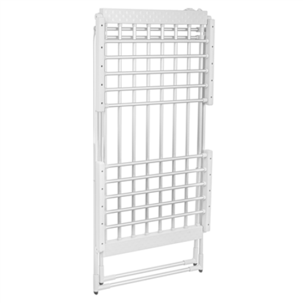 Adler , Foldable electric clothes drying rack , AD 7821 , Power 220 W , Silver/White , IP22