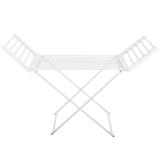Adler , Foldable electric clothes drying rack , AD 7821 , Power 220 W , Silver/White , IP22