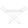 Adler , Foldable electric clothes drying rack , AD 7821 , Power 220 W , Silver/White , IP22