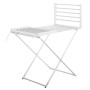 Adler , Foldable electric clothes drying rack , AD 7821 , 220 W , Silver/White