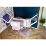 Adler , Foldable electric clothes drying rack , AD 7821 , Power 220 W , Silver/White , IP22
