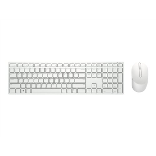 Dell , Keyboard and Mouse , KM5221W Pro , Keyboard and Mouse Set , Wireless , Mouse included , Russian , White