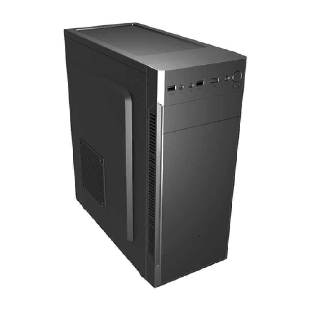 Fortron Case , CMT160 , Black , ATX Mid-Tower , Power supply included No