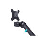 Digitus Desk Mount , Tilt, rotation, pivot , Dual design monitor mount, 2x 35, 2x 10 kg , 35 , Maximum weight (capacity) 20 kg , Black