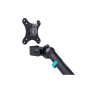 Digitus Desk Mount , Tilt, rotation, pivot , Dual design monitor mount, 2x 35, 2x 10 kg , 35 , Maximum weight (capacity) 20 kg , Black