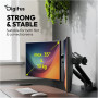 Digitus Desk Mount , Tilt, rotation, pivot , Dual design monitor mount, 2x 35, 2x 10 kg , 35 , Maximum weight (capacity) 20 kg , Black