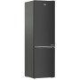 BEKO Refrigerator , B5RCNA405HXBR1 , Energy efficiency class D , Free standing , Combi , Height 203.5 cm , No Frost system , Fridge net capacity 249 L , Freezer net capacity 106 L , Display , 36 dB , Black