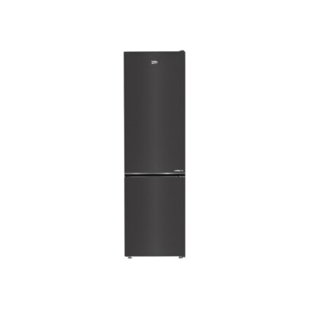 BEKO Refrigerator , B5RCNA405HXBR1 , Energy efficiency class D , Free standing , Combi , Height 203.5 cm , No Frost system , Fridge net capacity 249 L , Freezer net capacity 106 L , Display , 36 dB , Black