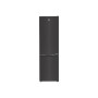 BEKO Refrigerator , B5RCNA405HXBR1 , Energy efficiency class D , Free standing , Combi , Height 203.5 cm , No Frost system , Fridge net capacity 249 L , Freezer net capacity 106 L , Display , 36 dB , Black