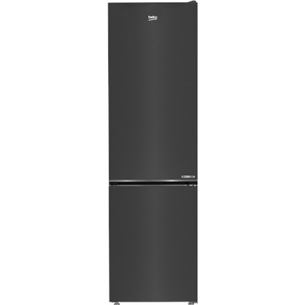 BEKO Refrigerator , B5RCNA405HXBR1 , Energy efficiency class D , Free standing , Combi , Height 203.5 cm , No Frost system , Fridge net capacity 249 L , Freezer net capacity 106 L , Display , 36 dB , Black