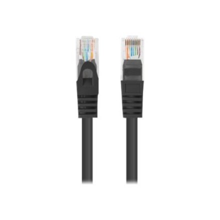 Lanberg Patchcord CAT.6 UTP 3M fluke passed 10-pack, Black , PCU6-20CC-0300-BK