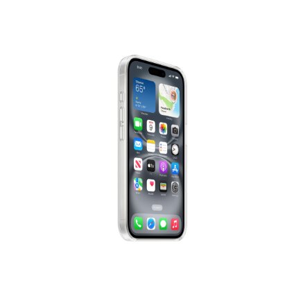 Apple Case with MagSafe , Apple , iPhone 16 , Polycarbonate , Clear