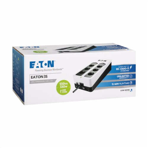 Eaton , UPS , 3S 550 DIN , 550 VA , 330 W
